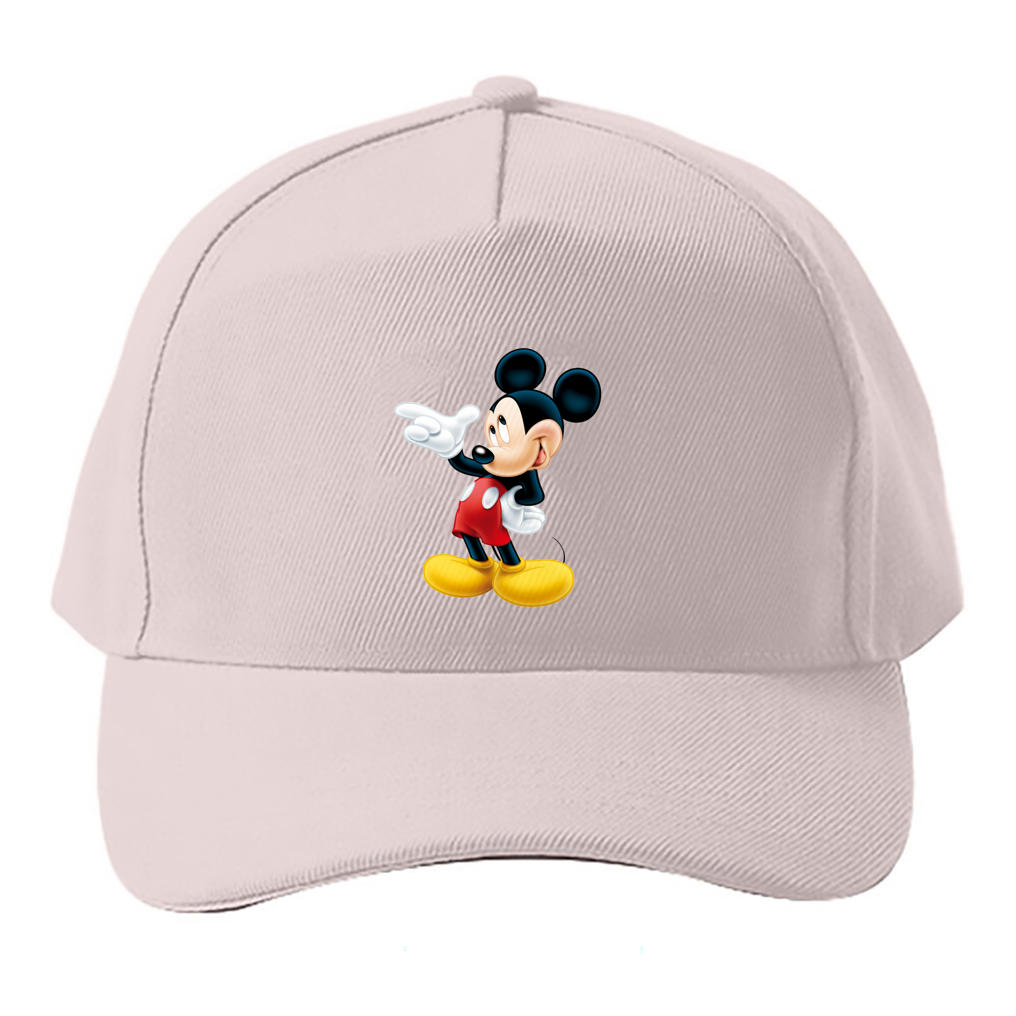 （画像用） ミッキーマウス Mickey Mouse ベースボールキャップ 綿100％ 男女兼用 帽子 スポーツ